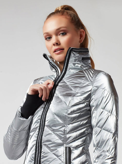 SUPER HERO PUFFER - Blanc Noir Online Store