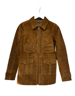 Camila Suede Jacket Brown