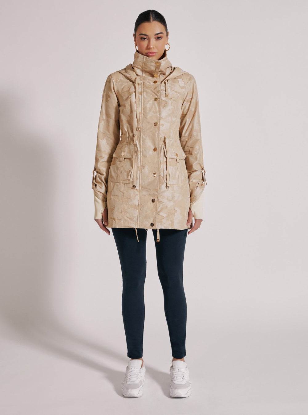 Camo Anorak Gold - Irish Cream - Blanc Noir Online Store