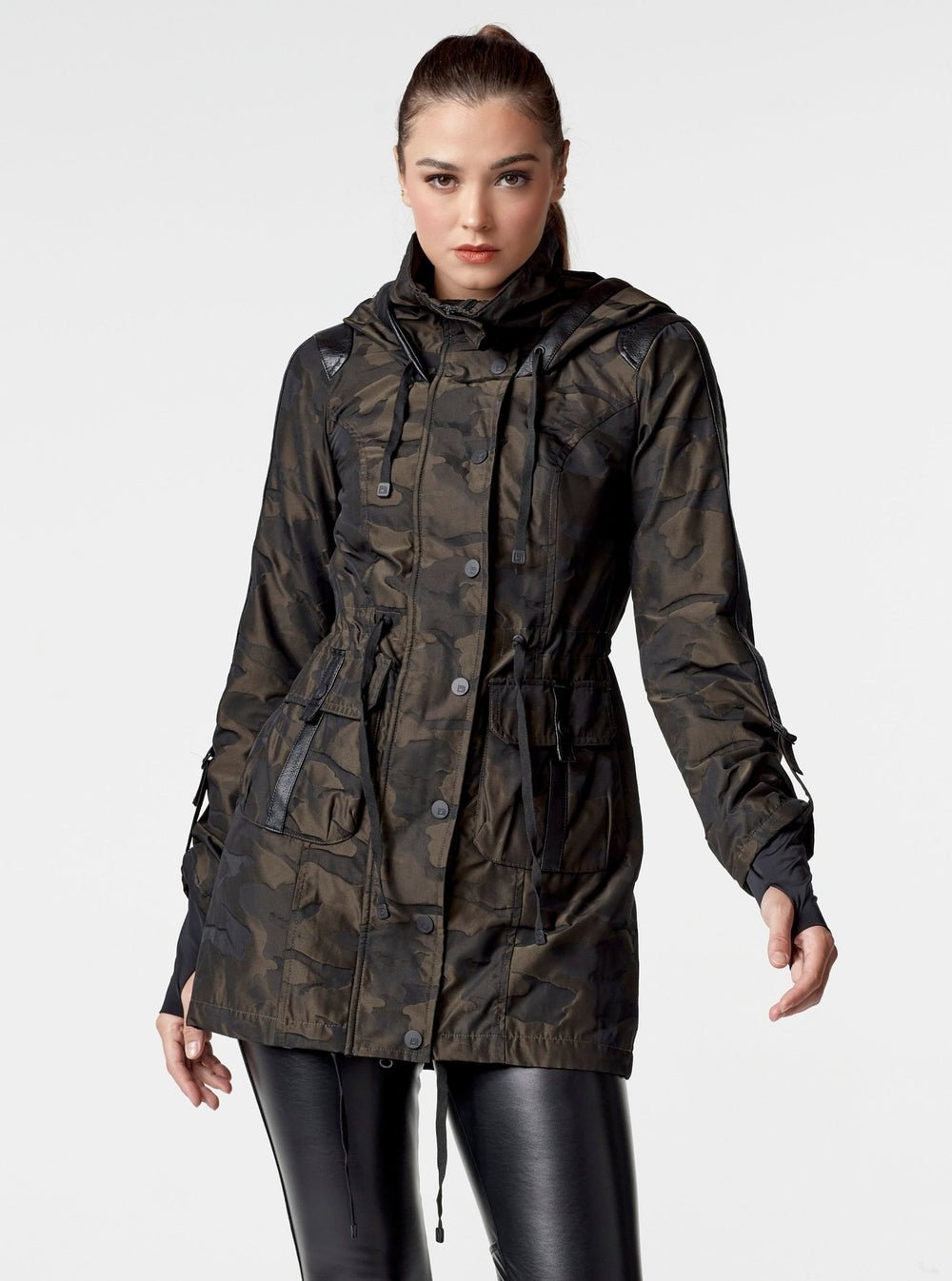 Camo Anorak - True Camo - Blanc Noir Online Store