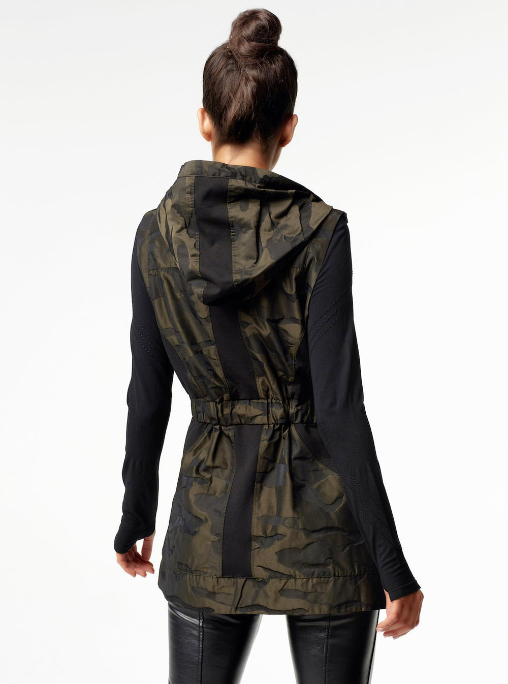 Camo Elongated Vest - Blanc Noir Online Store