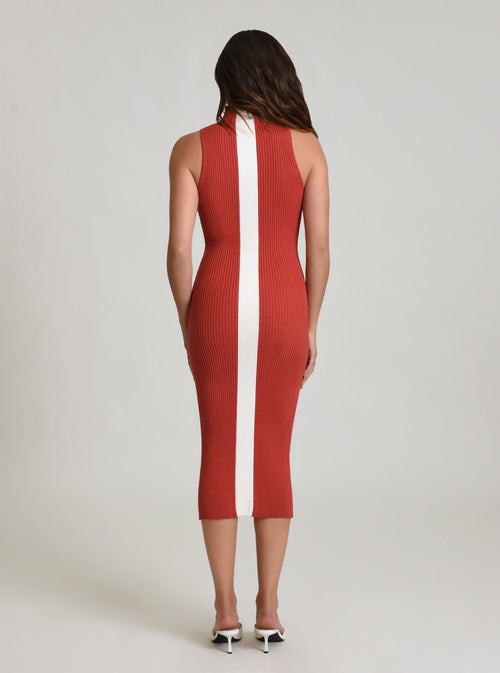 Charlotte Mock Neck Tank Dress - Blanc Noir Online Store