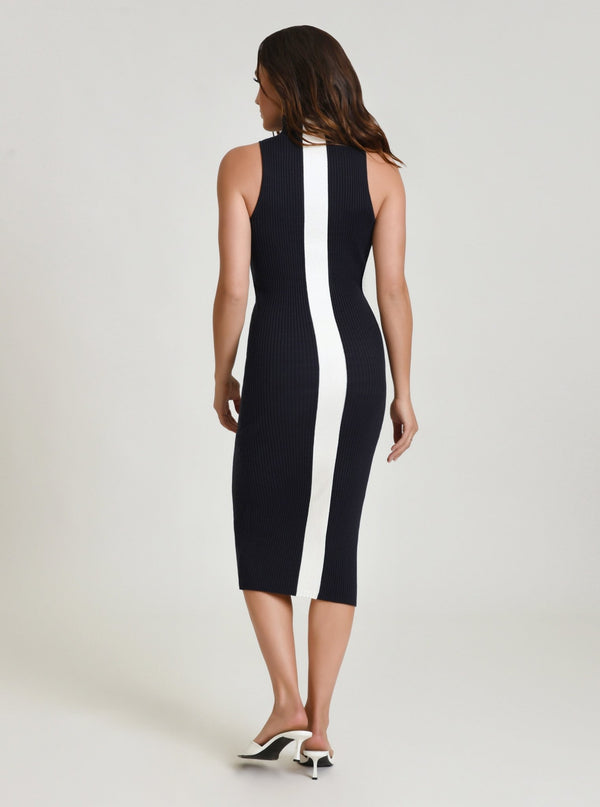Charlotte Mock Neck Tank Dress - Blanc Noir Online Store