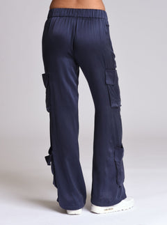 Chelsea Silk Wide Leg Pant - Blanc Noir Online Store