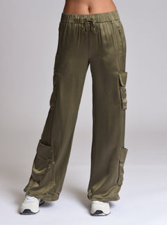 Chelsea Silk Wide Leg Pant - Blanc Noir Online Store