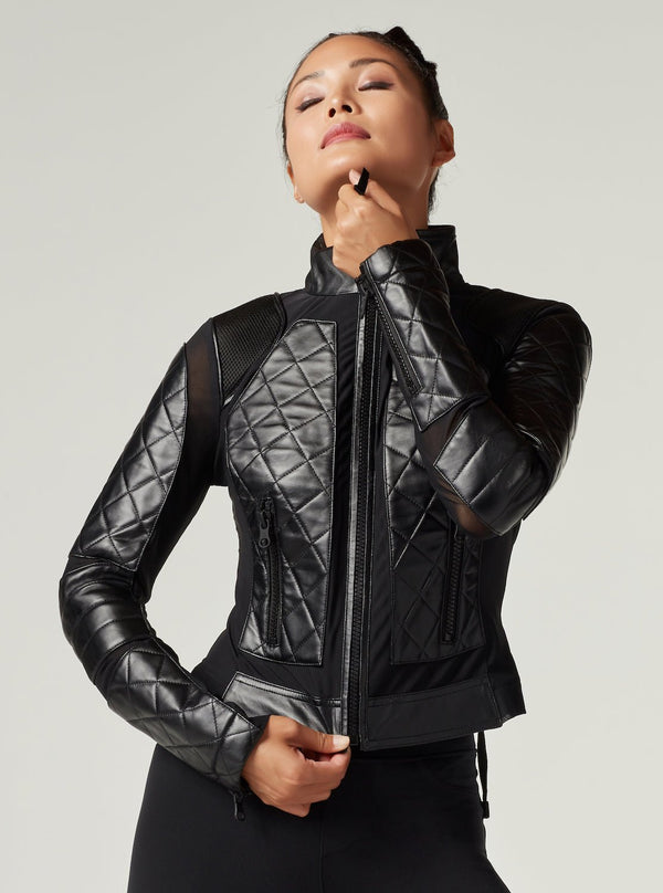 Classic Moto Jacket - Blanc Noir Online Store
