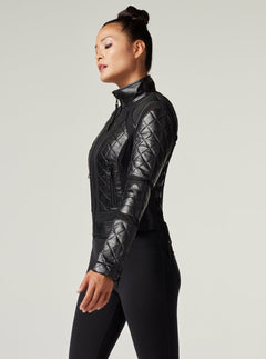 Classic Moto Jacket - Blanc Noir Online Store