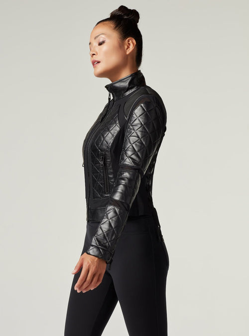 Classic Moto Jacket - Blanc Noir Online Store