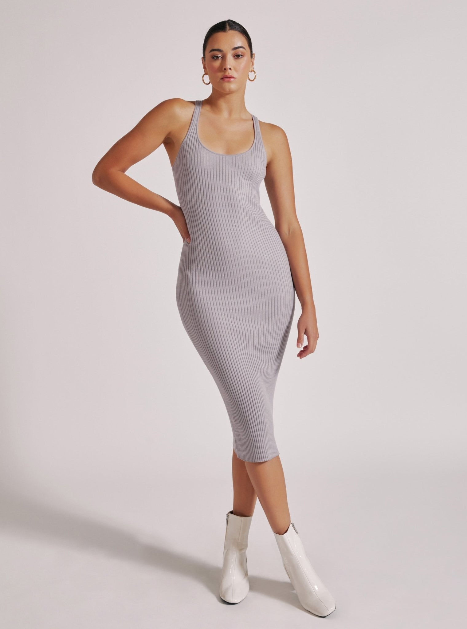 COLOR BLOCK DRESS - Blanc Noir Online Store