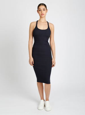Color Block Dress - Blanc Noir Online Store