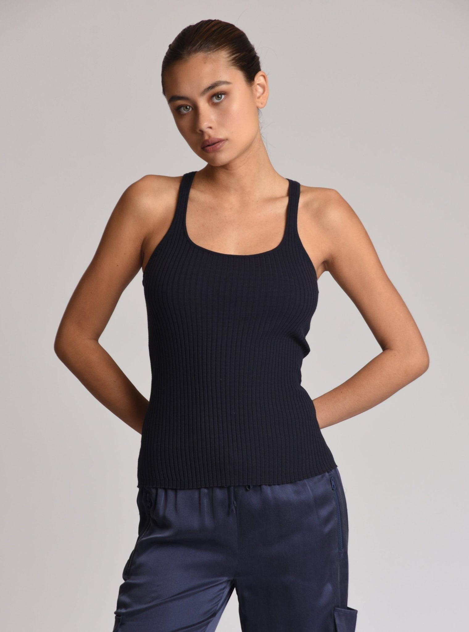 Color Block Tank - Blanc Noir Online Store