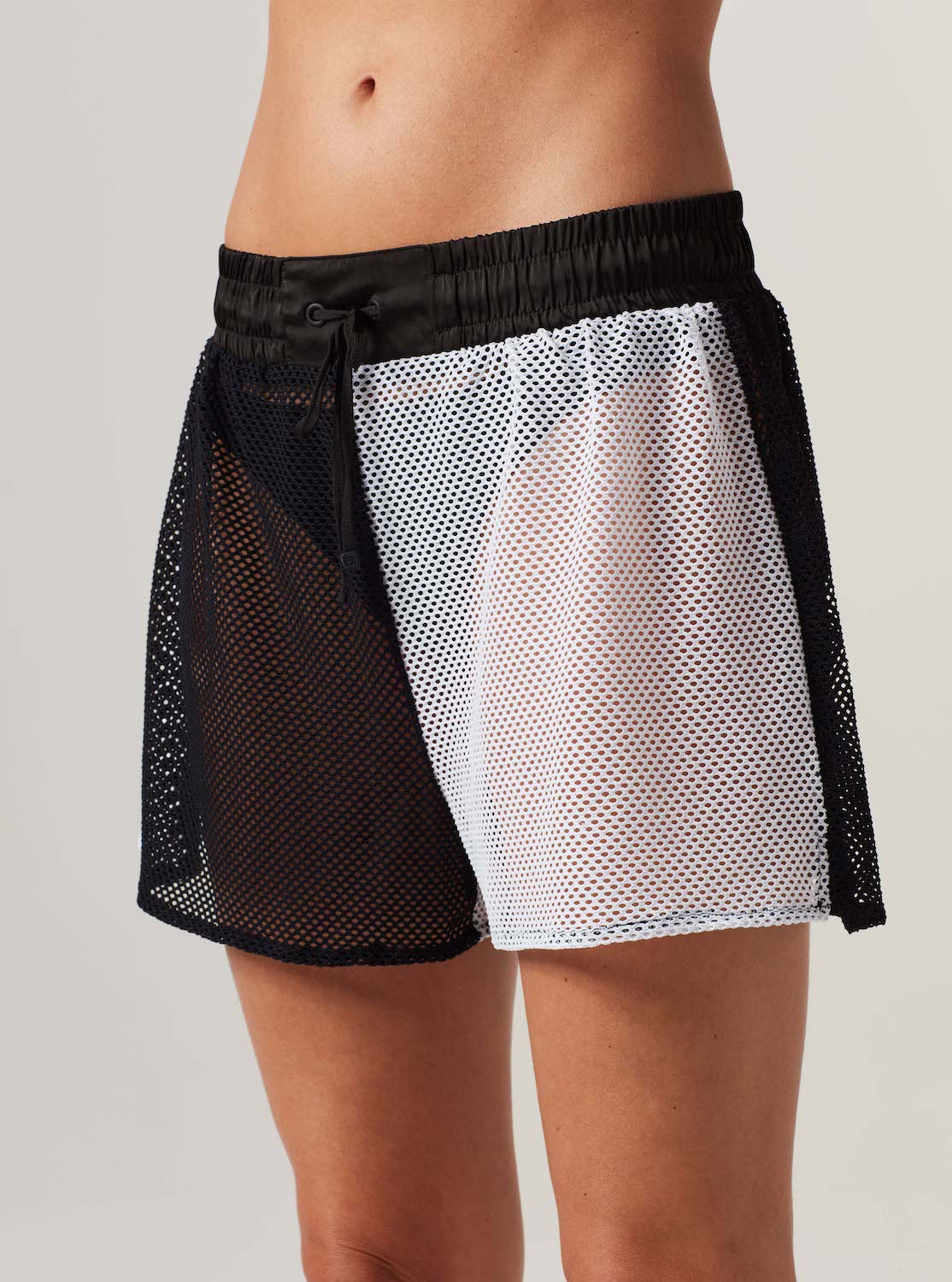 COLOR BLOCKED POOLSIDE SHORT - FINAL SALE - Blanc Noir Online Store