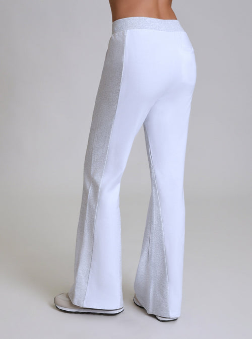 Color Blocked Wide Leg Pant - Blanc Noir Online Store