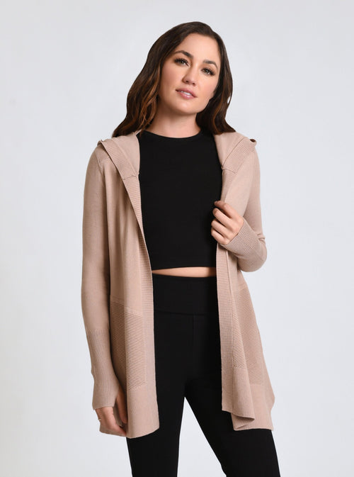 Cropped Portola Cardigan - Blanc Noir Online Store