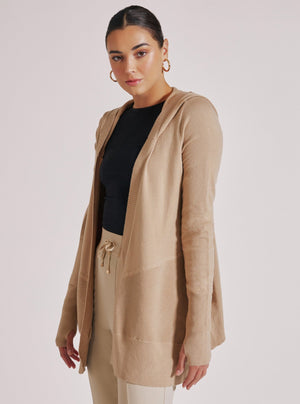 Cropped Portola Cardigan - Irish Cream - Blanc Noir Online Store