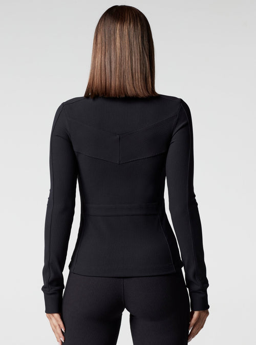 Directional Fitted Jacket - Blanc Noir Online Store