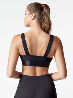 Directional Rib Bra - Blanc Noir Online Store