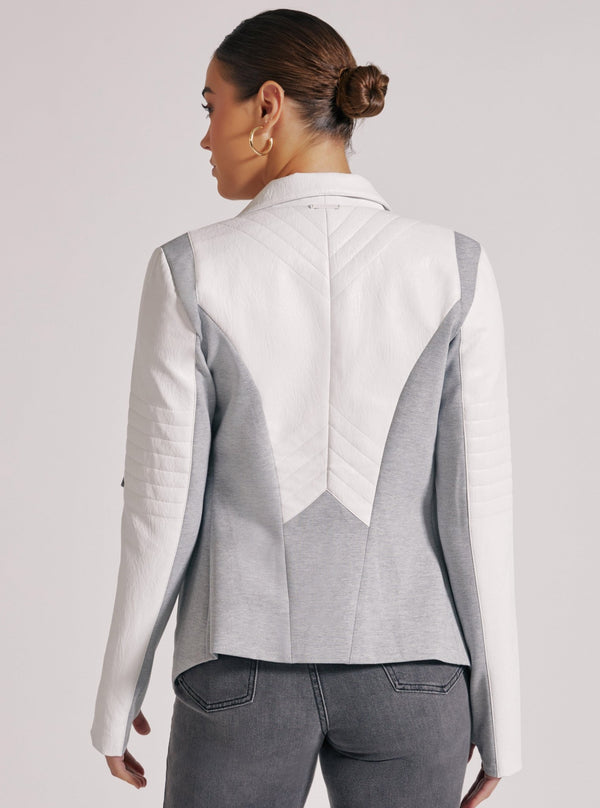 Drape Front Jacket - Blanc Noir Online Store