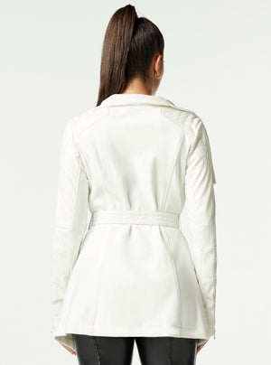 Drape Velour Jacket - Blanc Noir Online Store