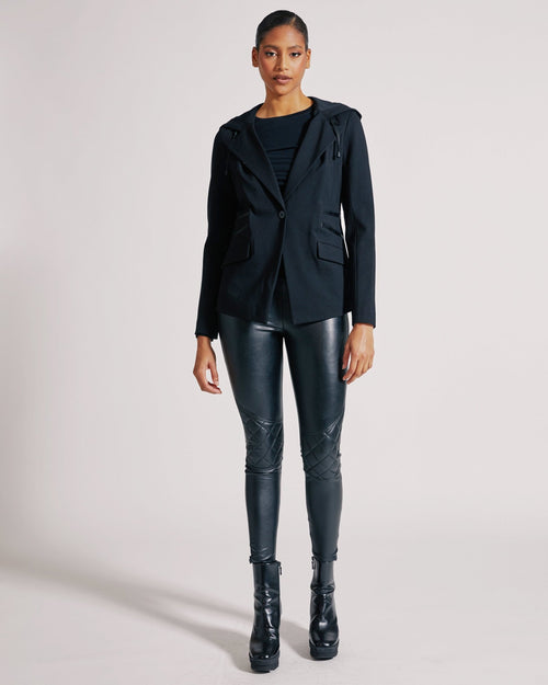 GAYATRI HOODED BLAZER - Blanc Noir Online Store