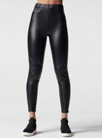 GOLD QUILTED LEGGING - Blanc Noir Online Store