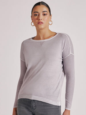HUNTRESS BOYFRIEND SWEATER - Blanc Noir Online Store