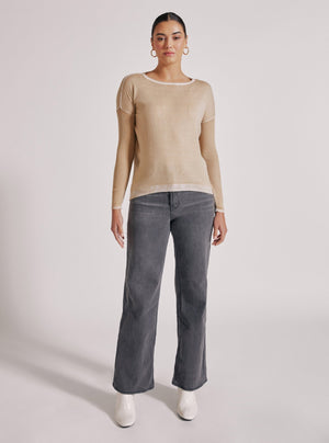 HUNTRESS BOYFRIEND SWEATER - Blanc Noir Online Store