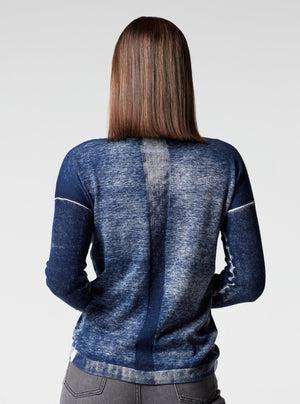 HUNTRESS BOYFRIEND SWEATER - Blanc Noir Online Store
