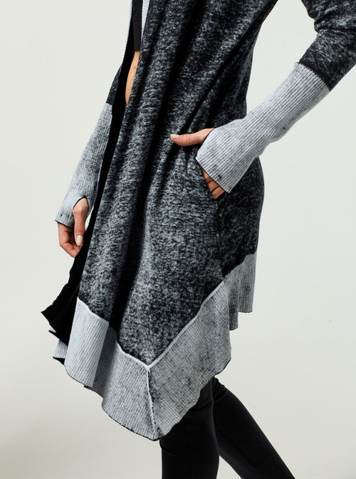 Huntress Cardigan - Black - Blanc Noir Online Store