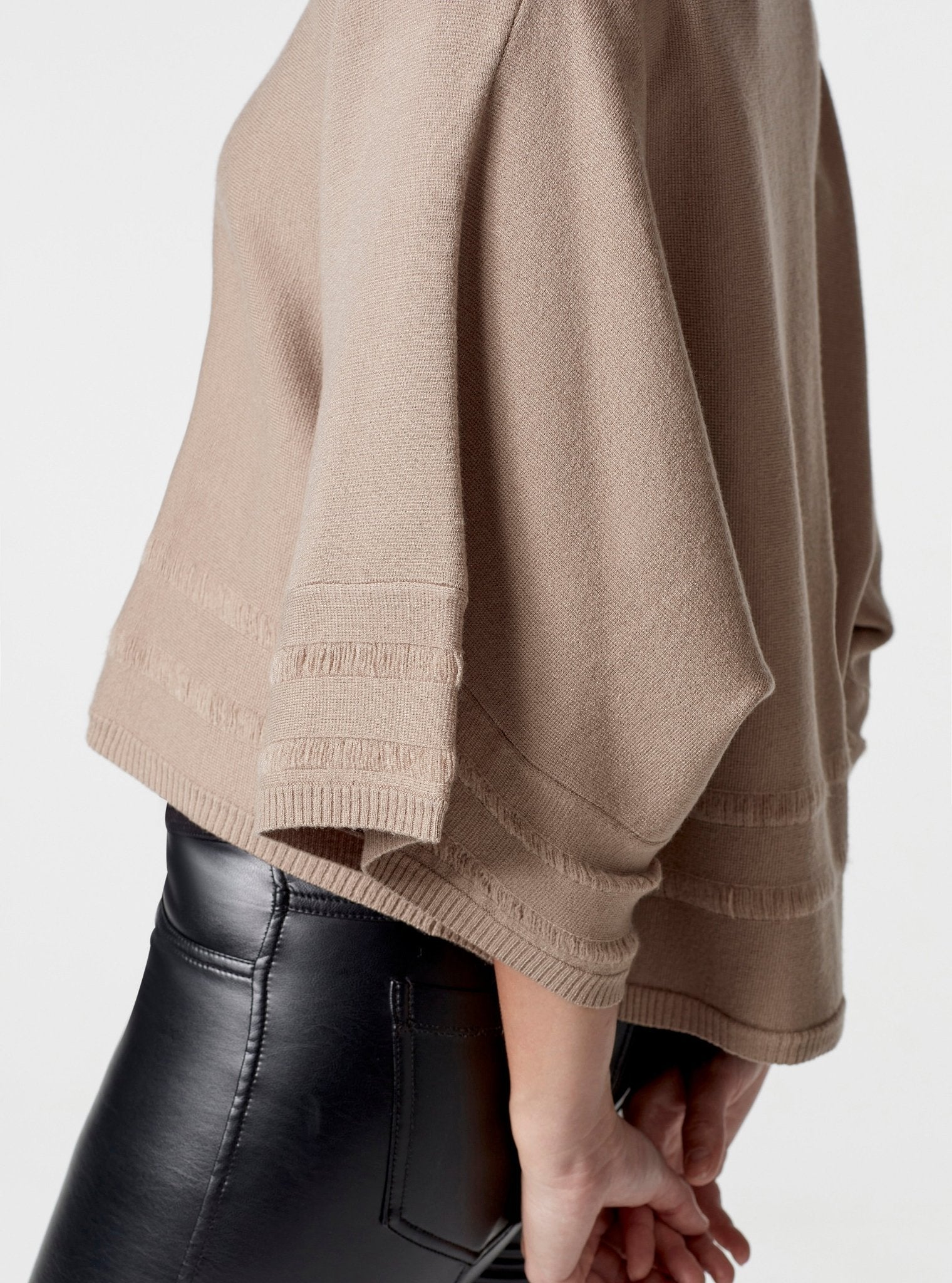 LIMINAL COWL NECK SWEATER - FINAL SALE - Blanc Noir Online Store