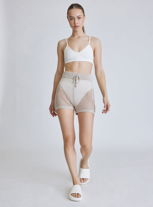 MARGOT CROCHET SHORT final sale - Blanc Noir Online Store