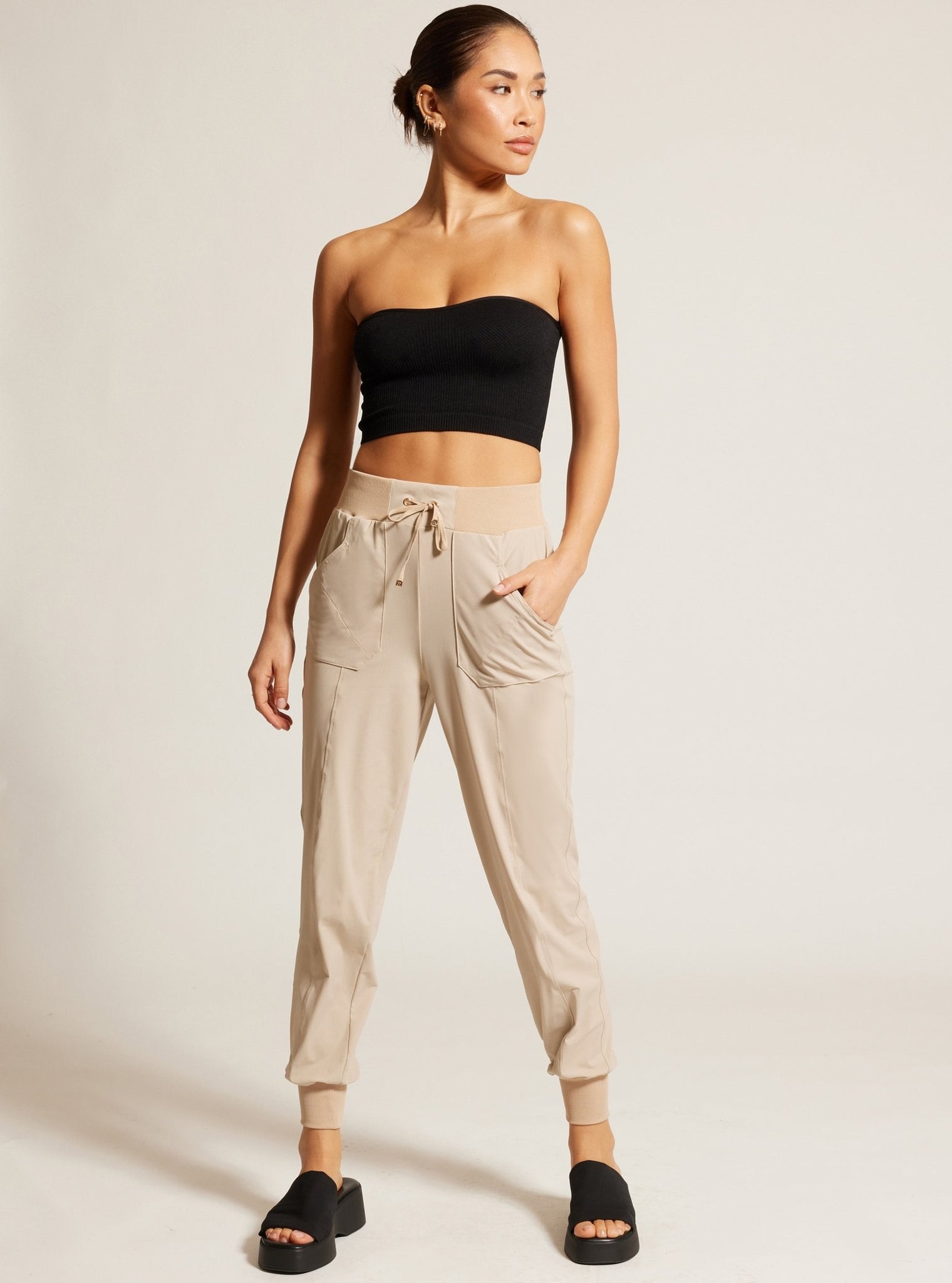 Mastermind Jogger Gold Trims - Blanc Noir Online Store