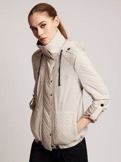 Mastermind Quilted Bomber - Blanc Noir Online Store