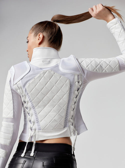MOTO JACKET - Blanc Noir Online Store