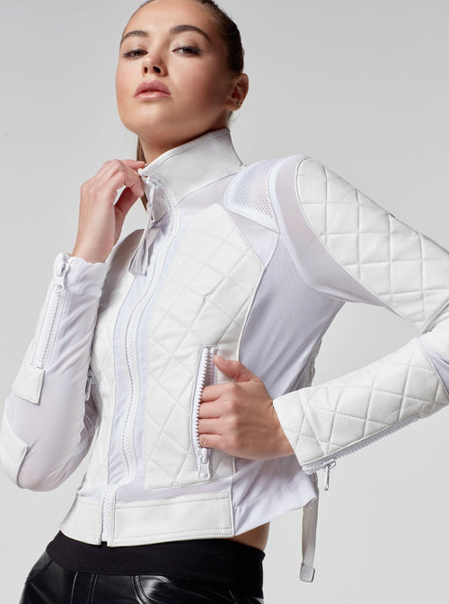 MOTO JACKET - Blanc Noir Online Store