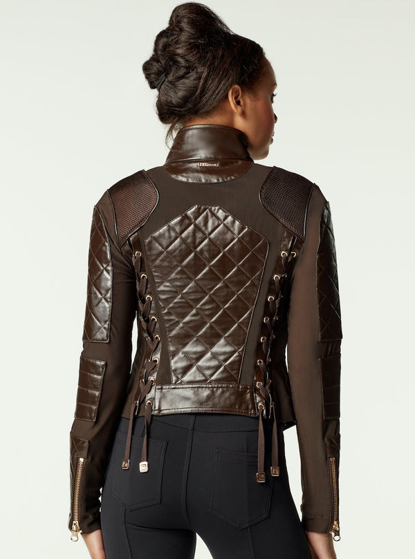 MOTO JACKET GOLD COLLECTION - Blanc Noir Online Store