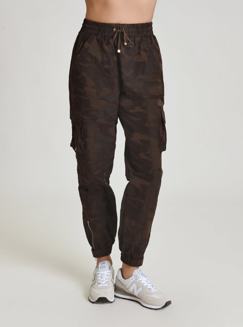 New Camo Pant Gold Trims - Blanc Noir Online Store