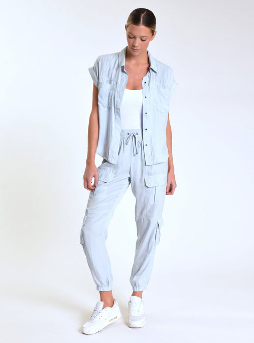Phoenix Tencel Camp Shirt - Blanc Noir Online Store