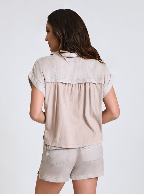 Phoenix Tencel Camp Shirt - Blanc Noir Online Store
