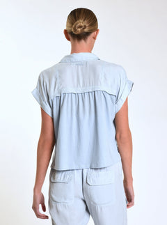 Phoenix Tencel Camp Shirt - Blanc Noir Online Store