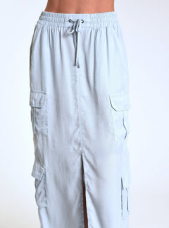 Phoenix Tencel Cargo Skirt - Blanc Noir Online Store
