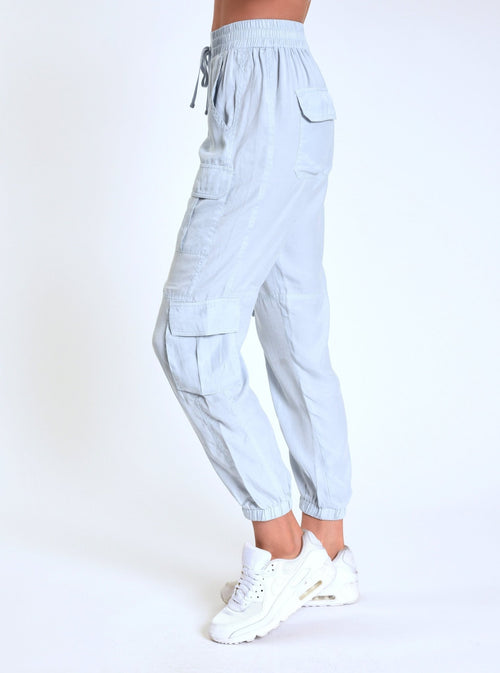 Phoenix Tencel Jogger - Blanc Noir Online Store