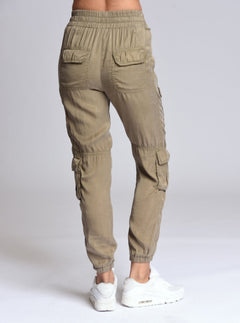 Phoenix Tencel Jogger - Blanc Noir Online Store
