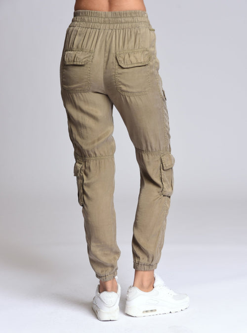 Phoenix Tencel Jogger - Blanc Noir Online Store