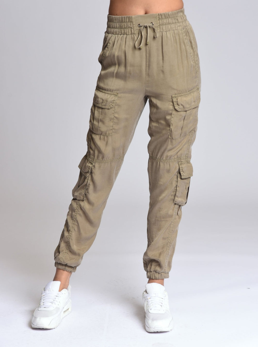 Phoenix Tencel Cargo Jogger - Blanc Noir Online Store