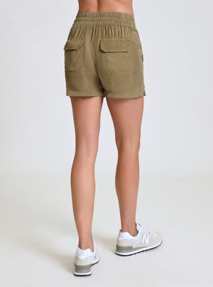 Phoenix Tencel Short - Blanc Noir Online Store