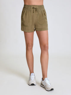 Phoenix Tencel Short - Blanc Noir Online Store