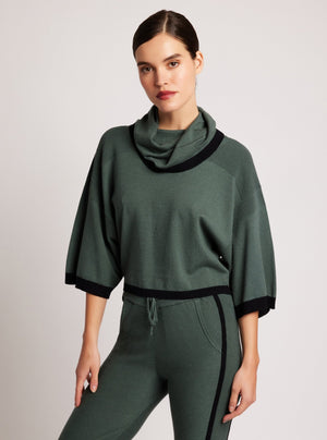 Portola Cowl Neck Sweater - final sale - Blanc Noir Online Store