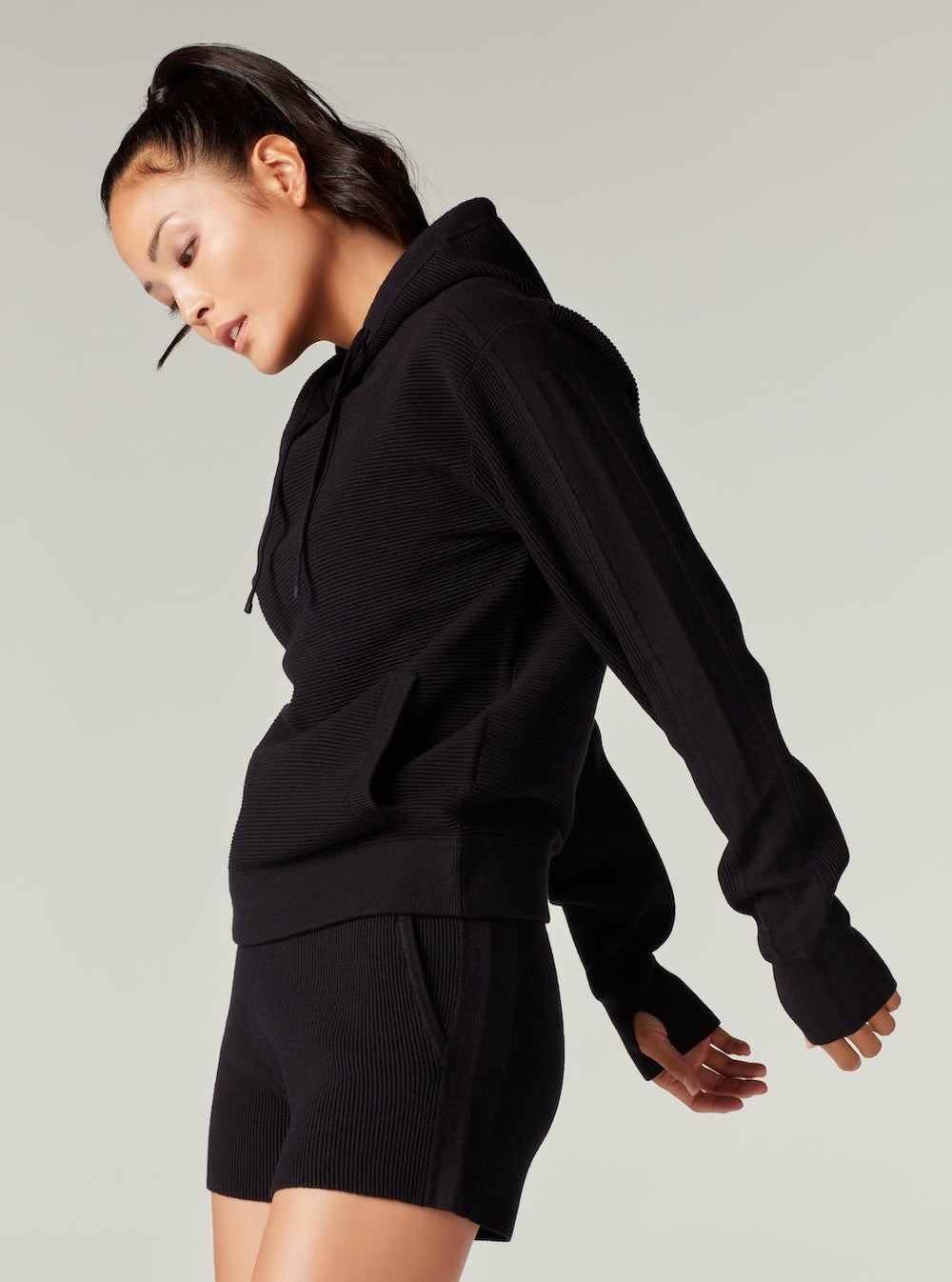 Portola Pullover Hoodie - Black - Blanc Noir Online Store