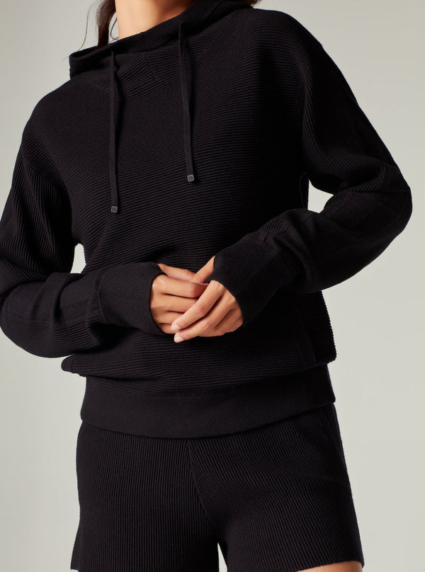 Portola Pullover Hoodie - Black - Blanc Noir Online Store